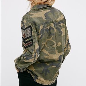 embellished army jacket
